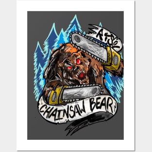 Chainsaw Bear Posters and Art